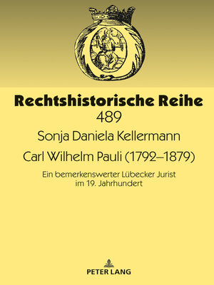 cover image of Carl Wilhelm Pauli (1792–1879)